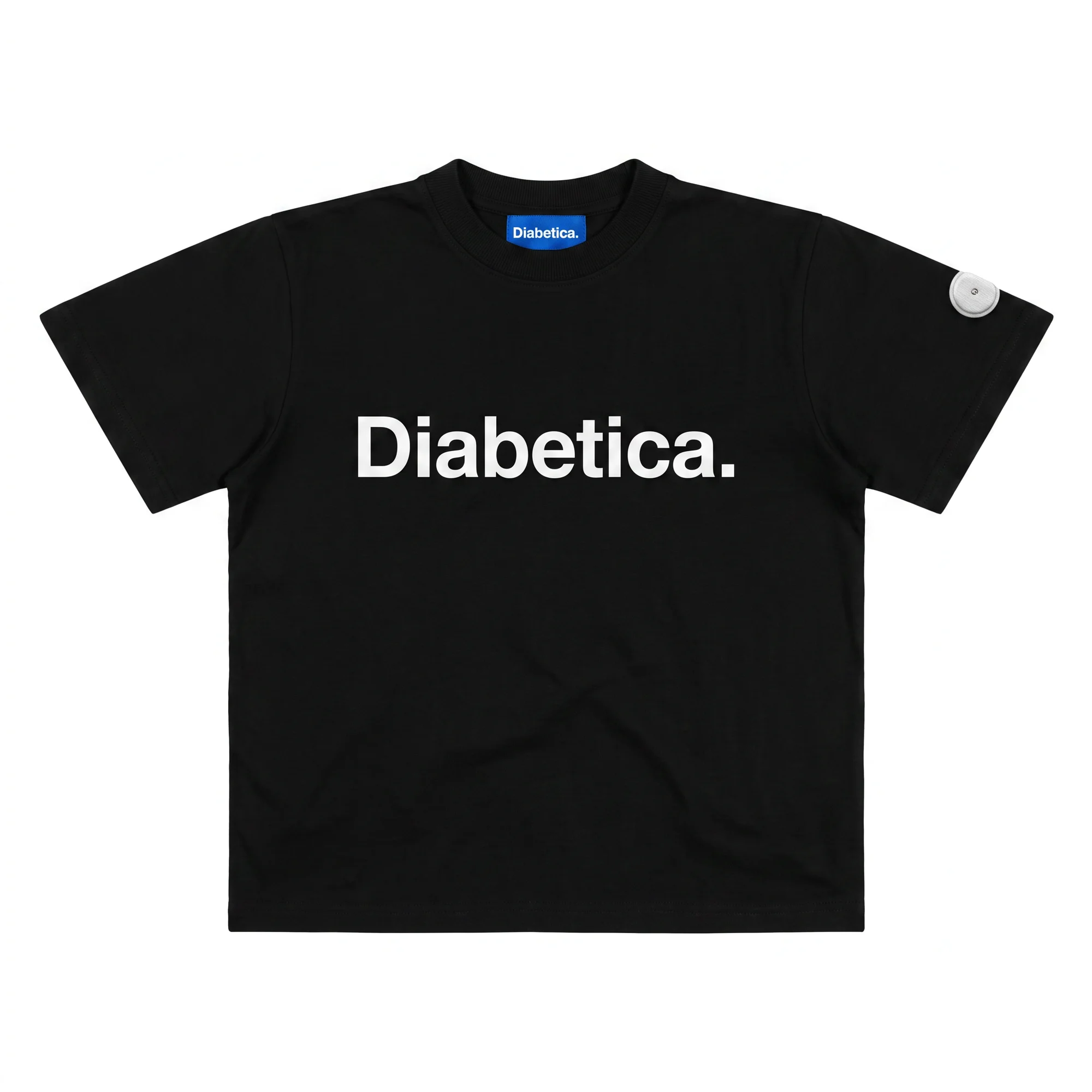 diabetica. t-shirt black